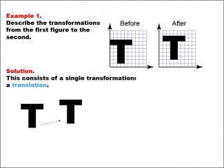 Math Example--Geometric Transformation--Transformations: Example 1