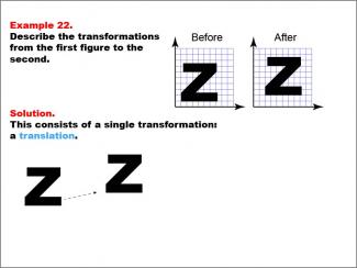 Math Example--Geometric Transformation--Transformations: Example 22