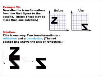 Math Example--Geometric Transformation--Transformations: Example 24