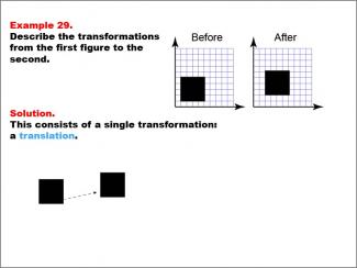Math Example--Geometric Transformation--Transformations: Example 29