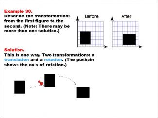 Math Example--Geometric Transformation--Transformations: Example 30