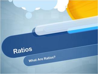 Closed Captioned Video: Ratios: What Are Ratios?
