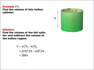 Math Example--Volume Concepts--Calculating Volume: Example 11