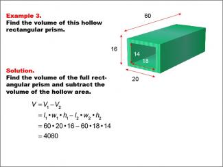 Math Example--Volume Concepts--Calculating Volume: Example 3