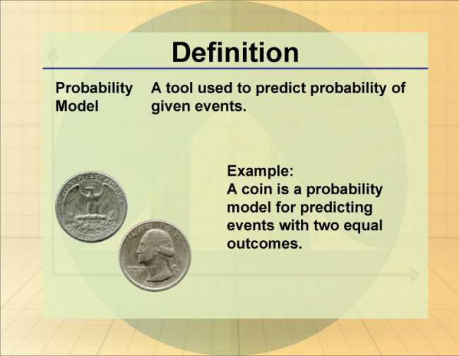 Definition--Statistics and Probability Concepts--Probability Model