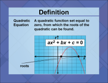 Quadratics Collection