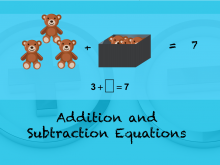INSTRUCTIONAL RESOURCE: Tutorial: Addition and Subtraction Equations