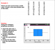Math Example--Charts, Graphs, and Plots-- Data Plot--Example 3