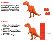 Math Example--Measurement--Measuring with Legos: Example 5