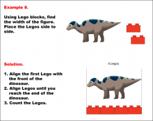 Math Example--Measurement--Measuring with Legos: Example 8