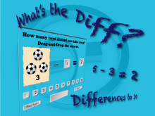 Interactive Math Game--What's the Diff?