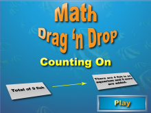 Interactive Math Game--DragNDrop Math--Arithmetic--Counting On
