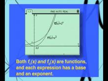 VIDEO: Algebra Nspirations: Exponents and Exponential Functions, Segment 2