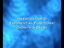 VIDEO: Algebra Nspirations: Exponents and Exponential Functions, Segment 3