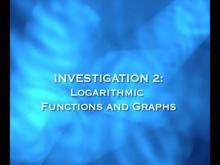 VIDEO: Algebra Nspirations: Logarithms and Logarithmic Functions, Segment 3