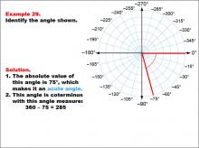 Math Example--Angle Concepts--Angle Measures: Example 29