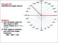 Math Example--Angle Concepts--Angle Measures: Example 39