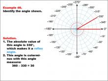 Math Example--Angle Concepts--Angle Measures: Example 46