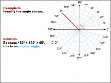 Math Example--Angle Concepts--Angle Measures: Example 9