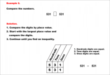 Math Example--Place Value--Comparing and Ordering Whole Numbers Using Place Value--Example 5