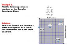 Math Example--Complex Numbers--Complex Coordinates--Example 3