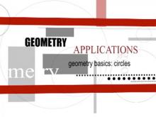 Closed Captioned Video: Geometry Applications: Circles, Segment 1: The Basics of Circles.