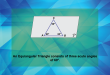 Math Clip Art--Geometry Basics--Classifying TriAngles, Image by Angles, Image 07