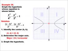 Math Example--Quadratics--Conic Sections: Example 36