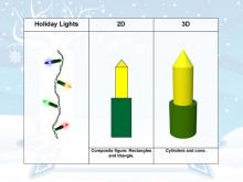 Holiday Math Clip Art--Holiday Lights