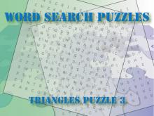 Interactive Word Search Puzzle--Triangles, Puzzle 3