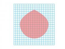 Math Clip Art--Geometry Concepts--Area Estimation, Image 5