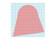Math Clip Art--Geometry Concepts--Area Estimation, Image 7