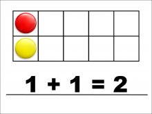 Math Clip Art--Number Models--Ten Frame--Modeling Sums within Ten, Image 1