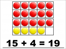 Math Clip Art--Number Models--Ten Frame--Modeling Sums within Twenty, Image 44