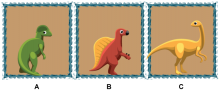 Math Clip Art--Dinosaur Height Comparisons-12
