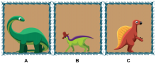 Math Clip Art--Dinosaur Height Comparisons-15