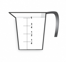 Math Clip Art--Measurement--Measuring Cups, Image 2