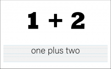 Math Clip Art--The Language of Math--Numbers and Operations, Image 2