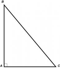 Math Clip Art--Triangles--Right Triangle
