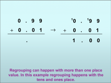 Math Clip Art--Adding Decimals to the Hundredths Place (With Regrouping), Image 04