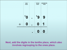Math Clip Art--Adding Decimals to the Hundredths Place (With Regrouping), Image 06