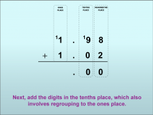 Math Clip Art--Adding Decimals to the Hundredths Place (With Regrouping), Image 10