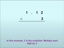 Math Clip Art--Using Place Value to Multiply Decimals by Whole Numbers, Image 3