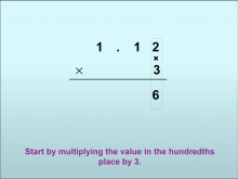 Math Clip Art--Using Place Value to Multiply Decimals by Whole Numbers, Image 4