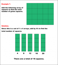 Math Example--Arithmetic--Adding Arrays: Example 7