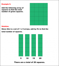 Math Example--Arithmetic--Adding Arrays: Example 9