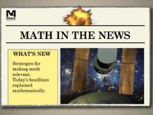 Math in the News: Issue 1--The Fukushima Earthquake