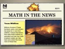 Math in the News: Issue 7--Texas Wildfires