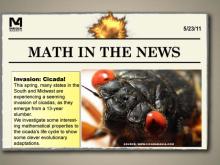 Math in the News: Issue 10--Invasion: Cicada!