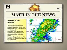 Math in the News: Issue 12--Doppler to the Rescue